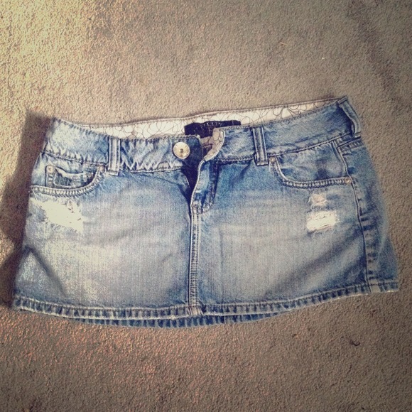 Hint Jean Skirt