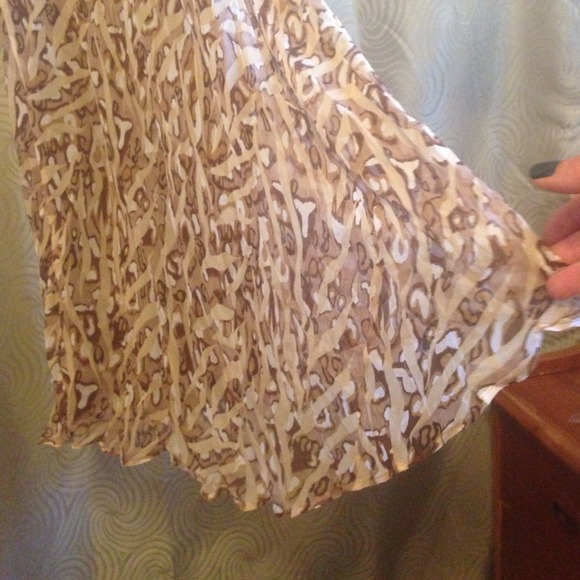Animal print silk dress - Picture 3 of 3