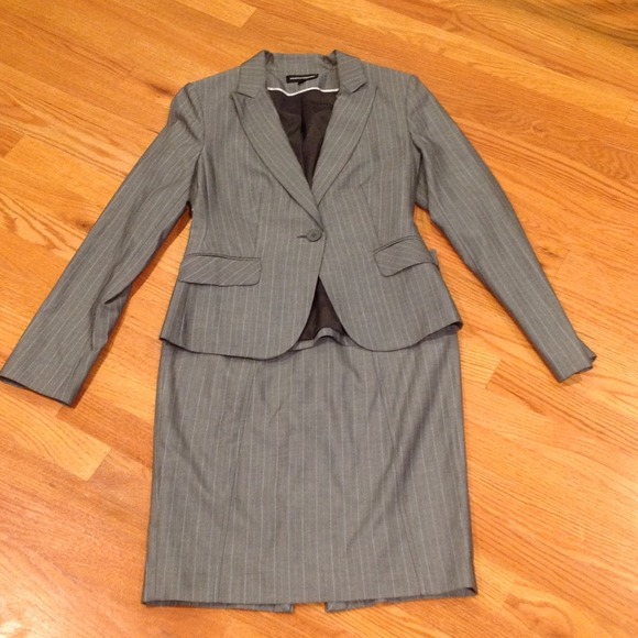 Pencil skirt women's suit with jacket