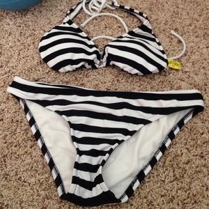 Halter bathing suit