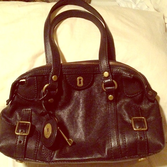 Fossil black purse-- sold