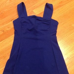 Royal blue tank