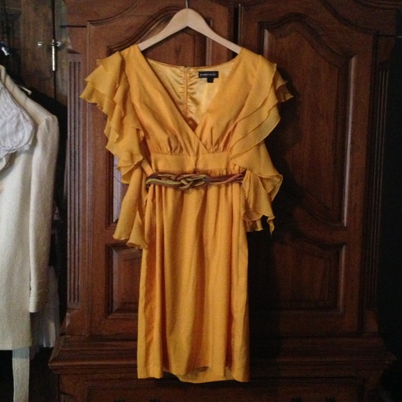 Rampage yellow dress. NWT