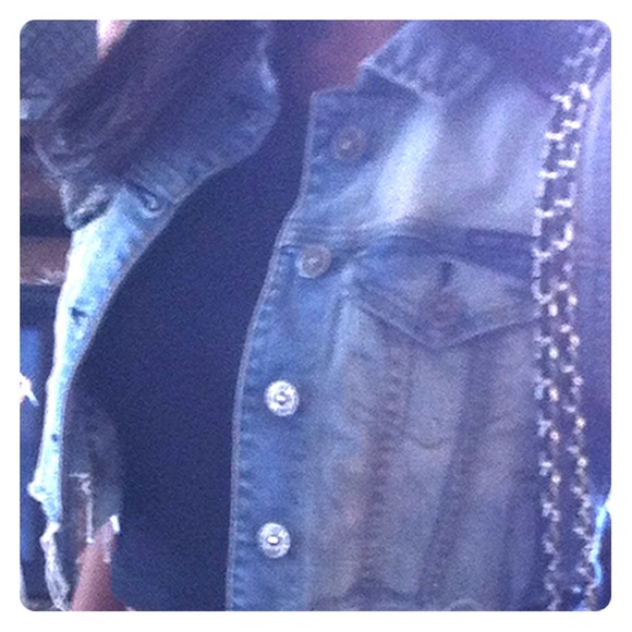 Denim vest