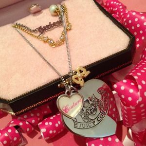 NWT authentic juicy couture necklace 🎀