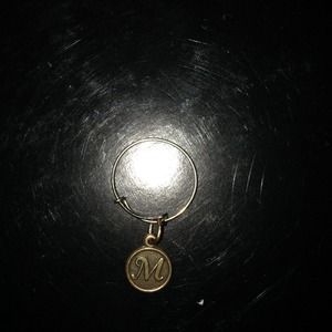 Alex and ani Initial M ring