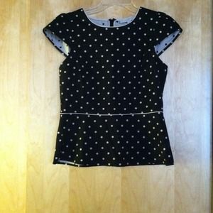 Loft peplum top