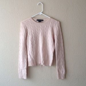 Pale pink Ralph Lauren sweater