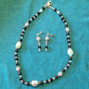 Matching necklace & earrings