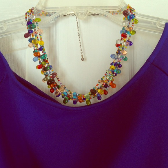 Fun colored necklace!