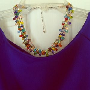 Fun colored necklace!