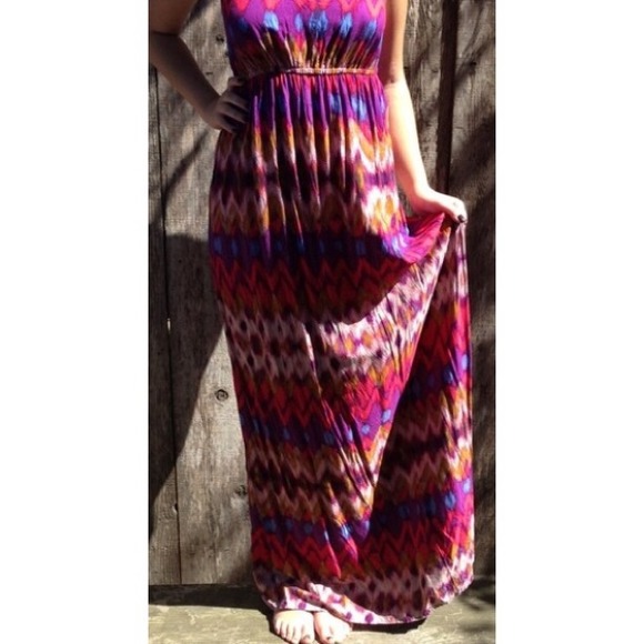 ♡Tribal Maxi Dress♡