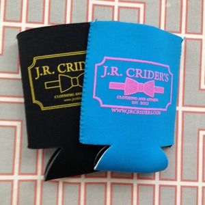 Two J.R. Criders koozies