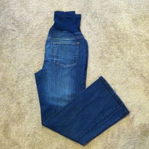 Motherhood Maternity superstretch dark wash jean