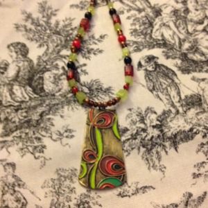 Unique beaded necklace