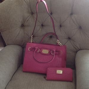 Michael Kors handbag with wallet