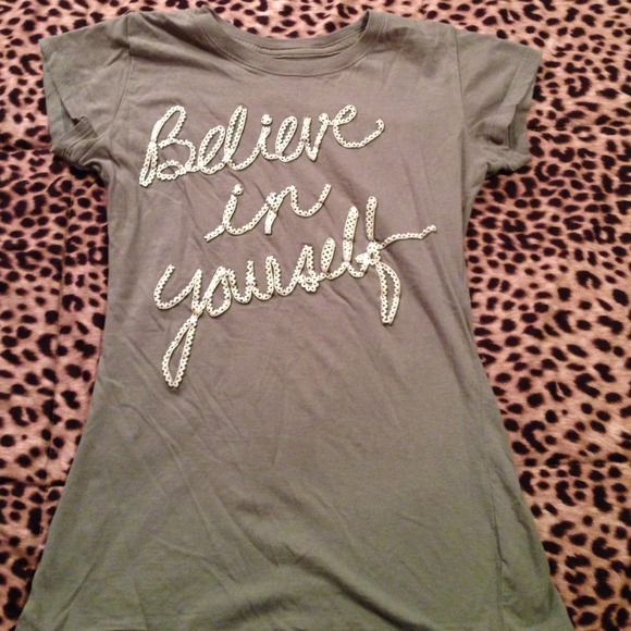 Graphic tee.