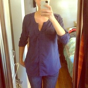 Bundle listing! Blue 3/4 Length Top