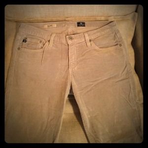 AG "the stilt" cigarette leg soft brushed corduroy