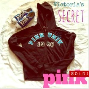 VS PINK zip up hoodie