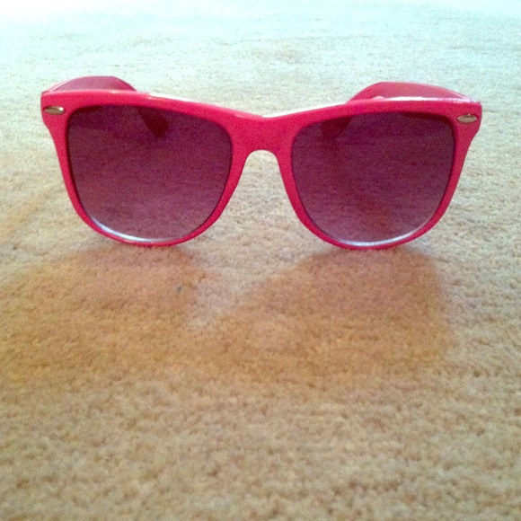 Pink sunglasses!