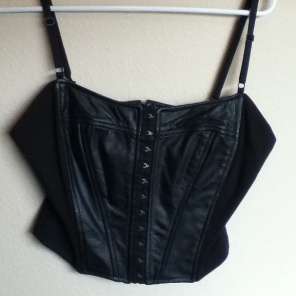 Leather Cami