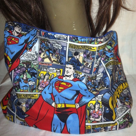 Superman cowl neck scarf