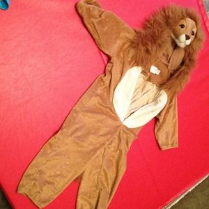 Halloween costume lion heavy duty child