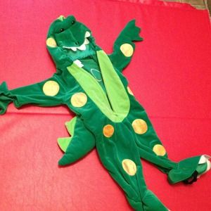 Halloween costume dinosaur