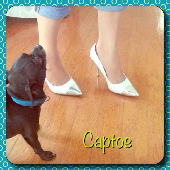 Captoe shoes with heels