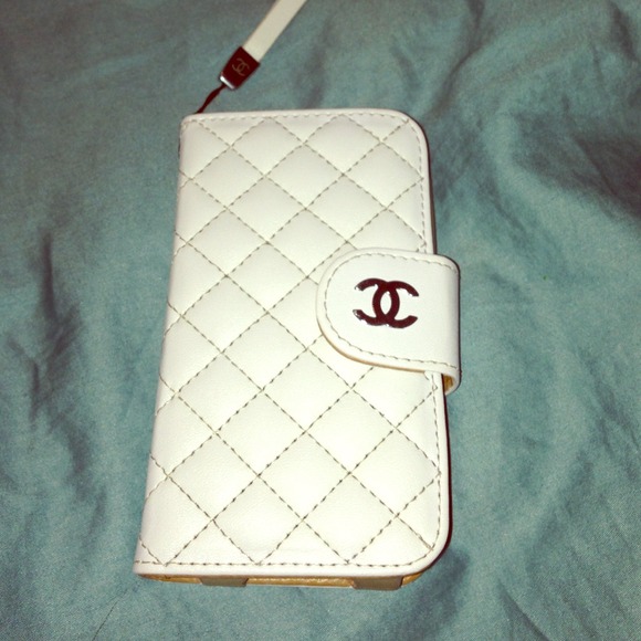 Authentic Chanel wristlet