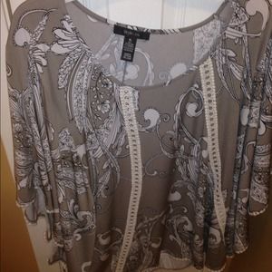 Style and Co. Batwing top. Heavy material