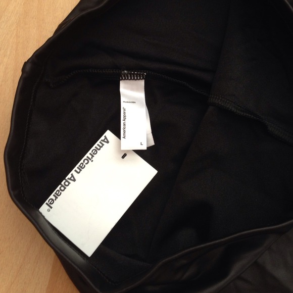 SOLD IN BUNDLE American Apparel black leggings - Picture 2 of 3