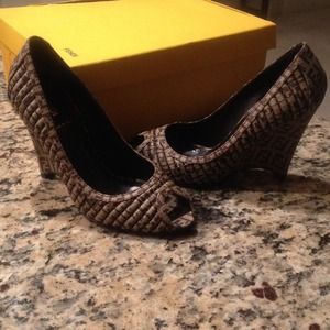 Fendi wedges