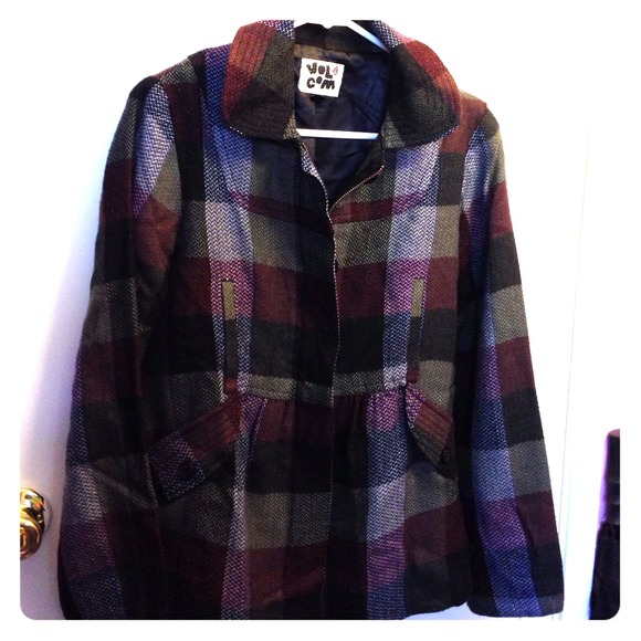 Volcom purple jacket