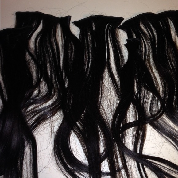 ❌SOLD❌ Dark Brown Hair extensions
