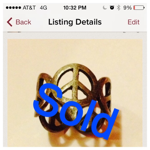 ➰➰  Peace and Love ring ➰➰