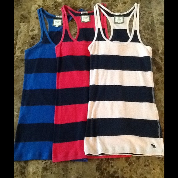 Abercrombie Tank Tops Large