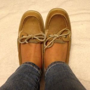 Women's Sperry flats size 5. Worn once