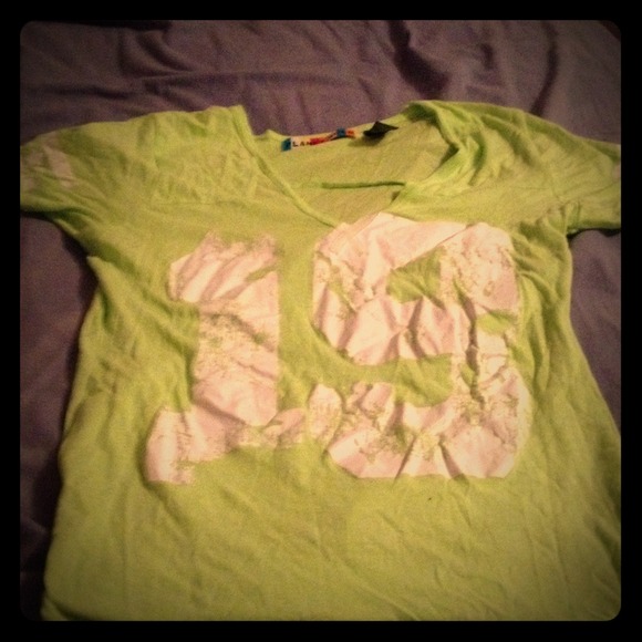 A green light T-shirt