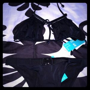 Black stylish bikini