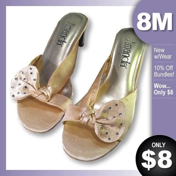 Amanda Shoes - Secret Love Gold Champagne Shoes by AMANDA