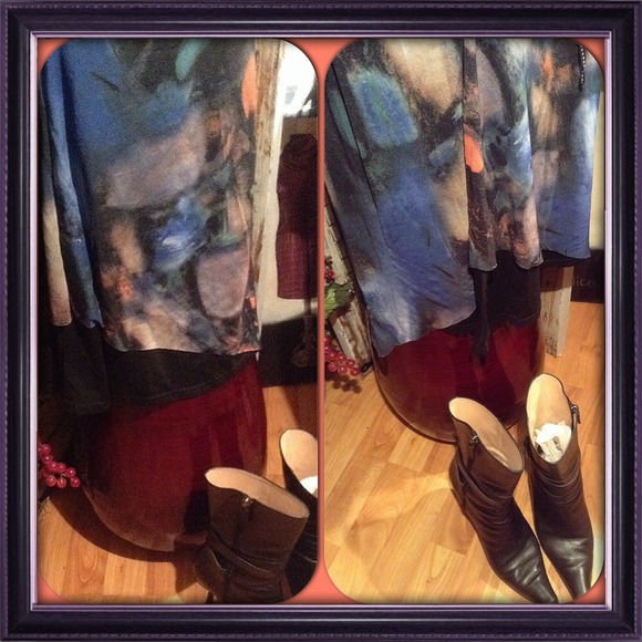 SALE๐M/L BOUTIQUE VAN GOGH PRINT INSPIRED DRESS - Picture 4 of 4