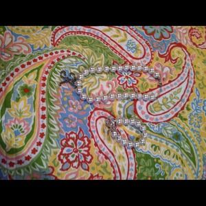 Pearl necklace and bracelet