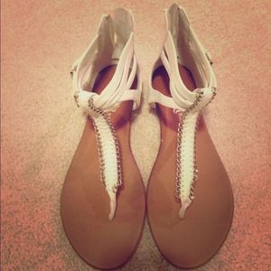 Rock and Republic White Sandals