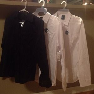3 brand new women's dress shirts