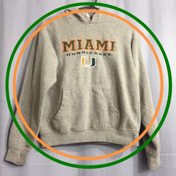 University of Miami jacket/ hoodie