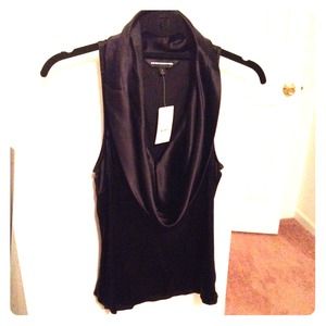 Express black sleeveless top