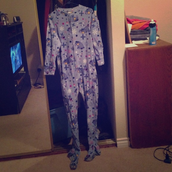 Eeyore onesie.