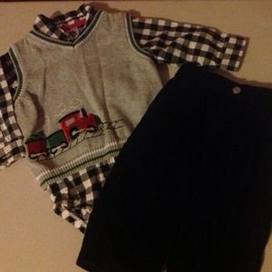 Great winter outfit for a little toddler boy!!